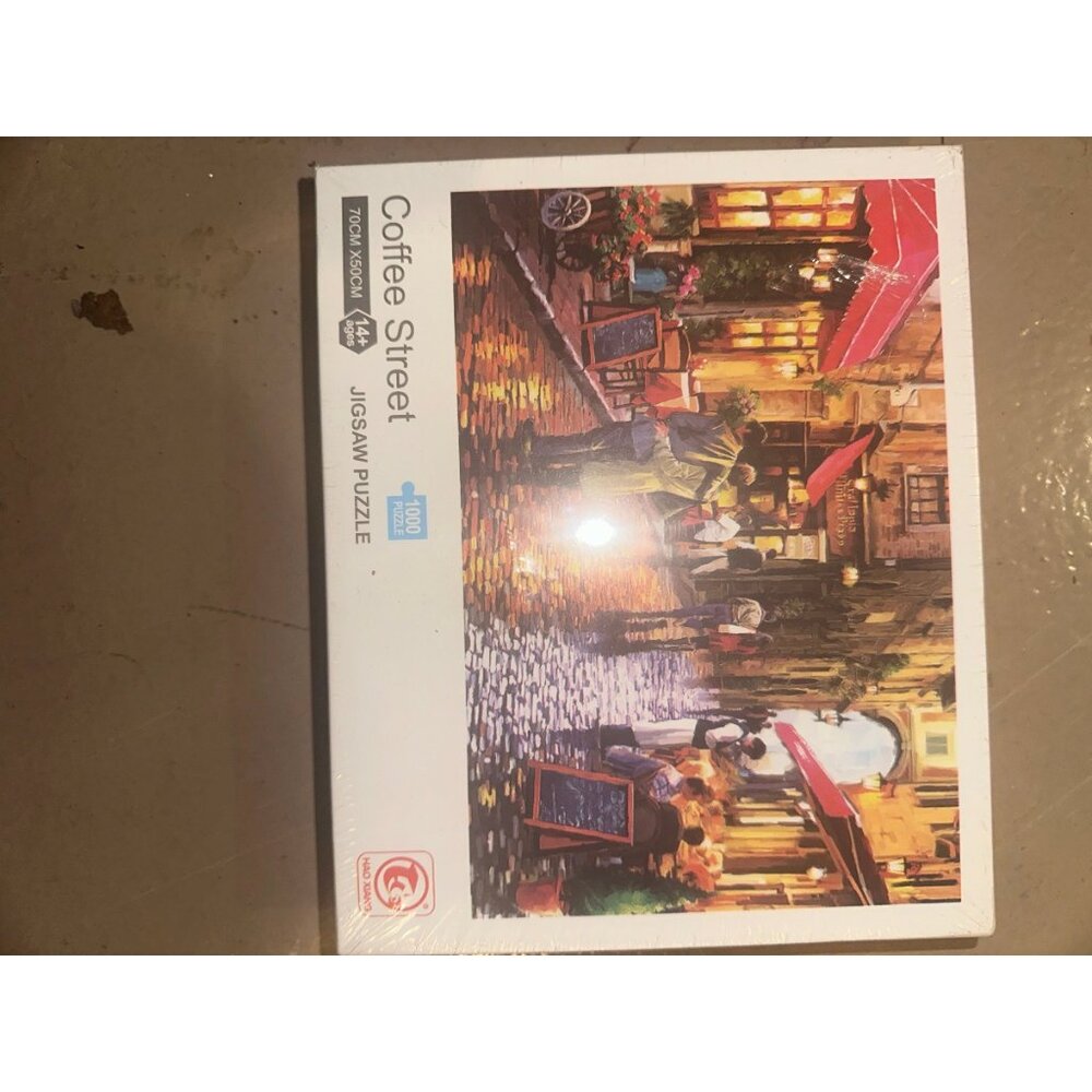 Coffee Street 1000‑Piece Jigsaw Puzzle
